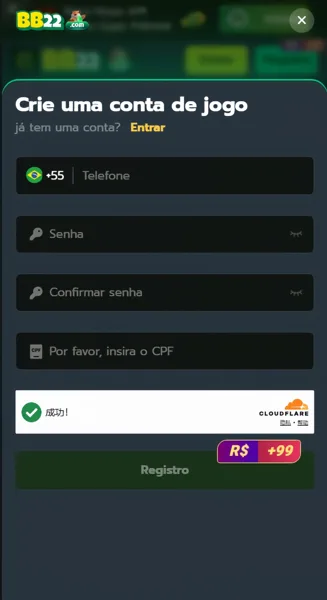 BB22 Bonus Member Baru 100%